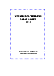 Kecamatan Cikidang Dalam Angka 2010